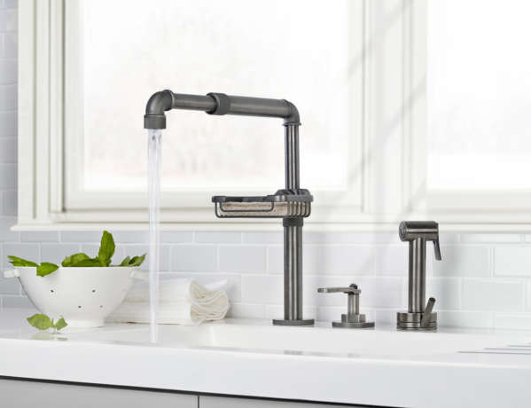 Elan Vital Monoblock Kitchen Faucet W Sponge